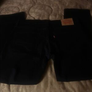 Levi's Men's Black Slim Fit  Jeans Size 36/32